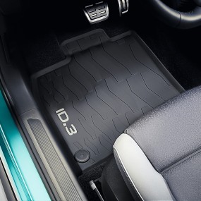 Jeu de 2 tapis caoutchouc Premium pour ID.3