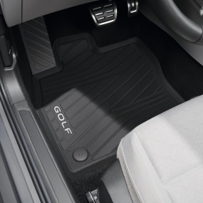 Jeu de 2 tapis caoutchouc Premium pour GOLF VIII