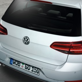 Film de protection de seuil de chargement transparent pour GOLF