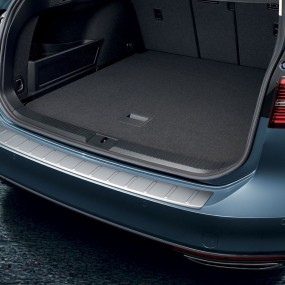Protection de seuil de chargement effet inox pour Passat SW