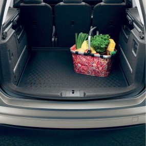 Tapis de coffre rigide pour Sharan (5 places)
