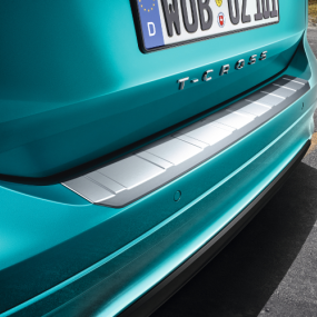Protection de seuil de chargement effet inox pour T-Cross