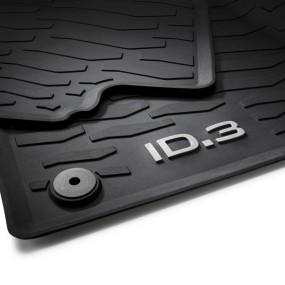 Jeu de 2 tapis caoutchouc Premium pour ID.3