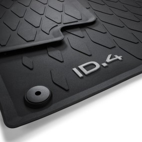 Jeu de 2 tapis caoutchouc Premium pour ID.4