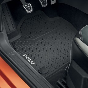 Jeu de 4 tapis caoutchouc Premium pour Polo