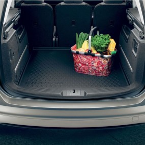 Tapis de coffre rigide pour Sharan (7 places)