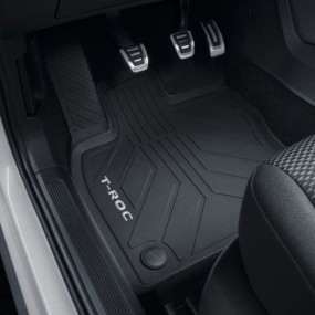 Jeu de 2 tapis caoutchouc Premium pour T-Roc