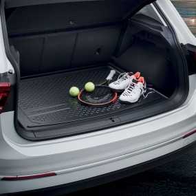 Tapis de coffre rigide pour Tiguan (plancher variable)