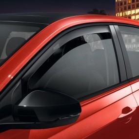 Coques de rétroviseur noires pour Polo