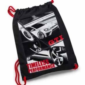 Sac de sport Noir, impression photo GTI