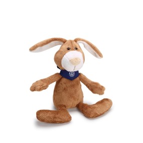 Lapin, marron en peluche